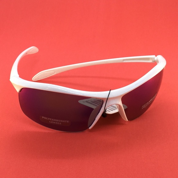 NWT White Wrap Sunglasses! - Picture 3 of 4